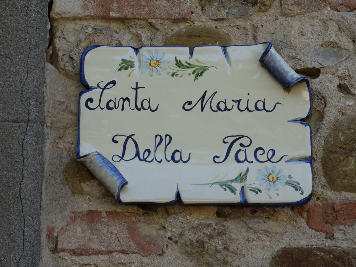 Santa Maria Della Pace Bed and Breakfast Montespertoli Buitenkant foto